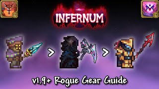 Calamity Infernum Mode Rogue Gear Progression Guide Terraria v144 [upl. by Neeven]