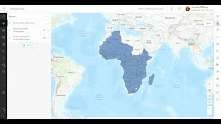 ACARA Unit 1 Ecological Hazards Creating choropleth maps using ArcGIS Online [upl. by Helse]