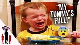 This boys dinner tantrum shocks everyone  Supernanny USA [upl. by Zurn]