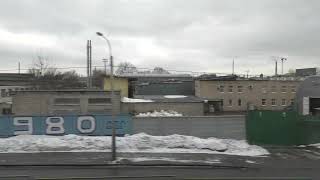 Saint Petersburg to Moscow train view 2018 [upl. by Keyte]