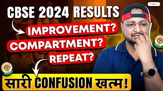 CBSE 2024 Results  Compartment  Repeat  Improvement  Complete Details  Physics Baba [upl. by Roanna]