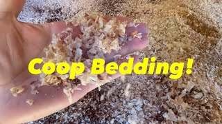 Chicken Coop Bedding Way Cheaper Than Pine Shavings [upl. by Emmott]