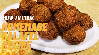 How to make homemade falafel recipe delicious classic falafel recipe bykitchen Shotss [upl. by Leckie]