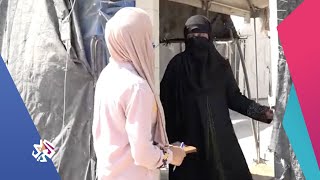 أم أحمد  معاناة أرملة تعيل أطفالها في مخيم النازحين وتقاوم مرض السرطان  عين المكان [upl. by Yreme776]