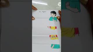 They are pro in maths 🤓paper folding art 🩷cartoontiktokviralfunnycomedyshortsforyoubts [upl. by Merralee324]