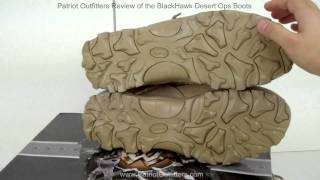 BLACKHAWK Warrior Wear Desert Ops Boots by Patriot Outfitters [upl. by Meijer884]