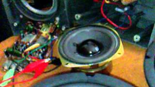 SAL SBX 1620BK bass test [upl. by Nuahs]