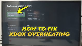 Xbox Series XS How to Fix If Overheating  Multiple Solutions [upl. by Atsirhc]