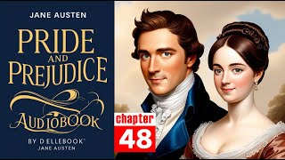 Pride and Prejudice by Jane Austen  Drama Reading with Text  English Learners Audiobook  Ch 48 [upl. by Eittap]