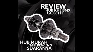 REVIEW WHEELSET HUB CASSETTE KHE BIKE RIMS TREBOL strikingbikeshop [upl. by Aivun159]