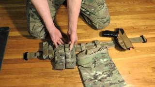 Airsoft battle belt setup TYR gunfighter [upl. by Yracaz]