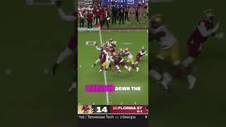 FSU Vs Boston College For Full Recap Follow My Tiktok shorts collegefootball [upl. by Cook]