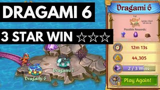 Merge Dragons Dragami 6 • 3 Star Win ☆☆☆ [upl. by Yrrac]