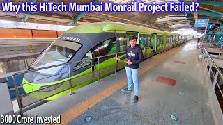 Mumbai Monorail  Tickets Timings Tour amp All Details  Why this Massive Project Failed [upl. by Newg]