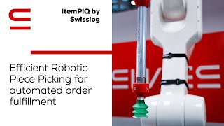 ItemPiQ by Swisslog Efficient Robotic Piece Picking for automated order fulfillment [upl. by Harbison]