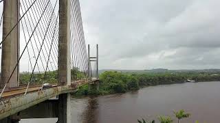 Ponte Binacional FrancoBrasileira Brasil x Guiana Francesa [upl. by Domini801]