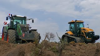 Challenger MT 765 D amp Fendt 936  818 im Weinberg [upl. by Esilec]