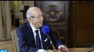 Béji Caïd Essebsi  quotOn peut perdre une bataille on ne perdra pas la guerrequot [upl. by Assirehs]