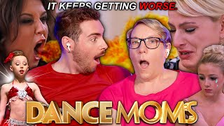 Reacting to STRESSFUL Dance Moms episodes with MY DANCE MOM part 7 [upl. by Oakie717]