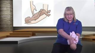 How to perform first aid and CPR on a choking infant  baby [upl. by Etnasa385]