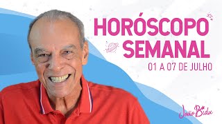 Horóscopo Semanal de 01 a 07 de Julho de 2024  POR JOÃO BIDU [upl. by Emixam]