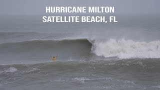 RAW Surf Hurricane Milton Post storm in Satellite Beach [upl. by Roderich667]