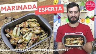 COMO FAZER COXINHA DE FRANGO ASSADA E MARINADA NO VINHO [upl. by Mcclain591]