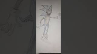 Desenho do Demogri sonico sonic sonicthehedgehog sonicexe sonicexefnf howtodraw [upl. by Dumond330]