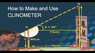 How to make and use Clinometer [upl. by Wesle98]