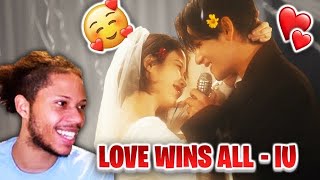 JamarioReacts To IU  Love Wins ALL Official Music Video I AGREE [upl. by Inaluiak]