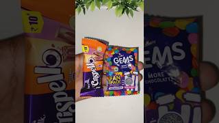 Crispello Chocolate  Cadbury Gems Popsicle shorts youtubeshorts [upl. by Oppen]