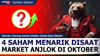 4 Saham Dividen Ini Menarik Dengan Resiko Downside Yang Kecil Fundamentalnya Bagus [upl. by Eilak552]