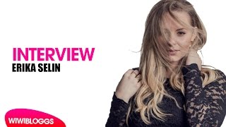 Interview Erika Selin quotBreak Me Upquot Eurosong 2015  wiwibloggs [upl. by Annehsat]