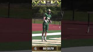 01 2024 JEROME CELTIC frosh FOOTBALL SHORTS 1 [upl. by Ynaffad58]