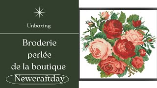 unboxing broderie perlée newcraftday [upl. by Babette]