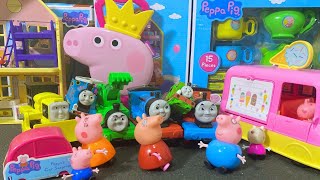 50 min video PEPPA PIG TOYS COLLECTION UNBOXING  SATISFYING UNBOXING COCOMELON  ASMR NO TALKING [upl. by Kerat]