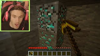 pewdiepie being a minecraft veteran for 10 minutes straight [upl. by Hartley]