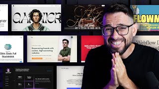 Reacting to 21 Design Portfolios in 22 Minutes [upl. by Olnek]