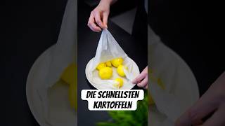 Kartoffeln in Rekordzeit – Der MikrowellenTrick 🥔⚡ [upl. by Llerol]