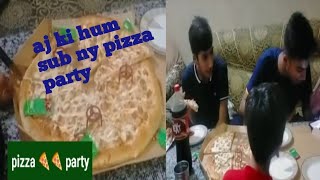 bachon NY AJ pizza khany ki Zaid ki [upl. by Dleifyar730]