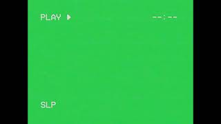 VHS Overlay  Green Screen  VHS Green Screen [upl. by Lavona437]