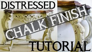 Secrets To Creating A Layered Distressed Chalk Paint Finish [upl. by Minardi409]