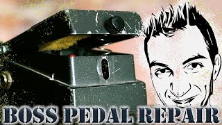 Boss pedal repair Replacing the rubber grommet on your Boss pedal [upl. by Eseekram633]