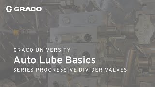 Auto Lube Basics Series Progressive Divider Valves [upl. by Tnilf959]