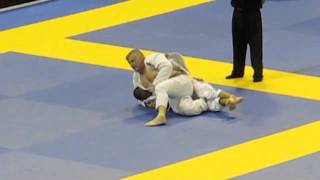 European BJJ Championship 2012 Leavitt Absouto fight 1 [upl. by Nrojb]