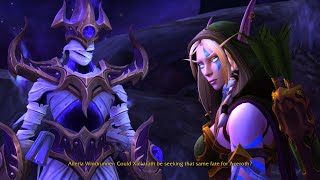 The Dark Heart  LocusWalker and Alleria discuss Xalatath  The Harbinger  The War Within [upl. by Finzer160]