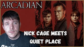 Arcadian 2024  Movie Review Nicholas Cage meets a Quiet Place [upl. by Epp549]