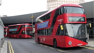 London Buses  Route 48  London Bridge to Walthamstow Central [upl. by Efram680]