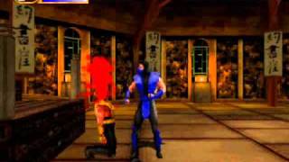 Mortal Kombat Mythologies SubZero  Fatality on Scorpion [upl. by Rosamund]