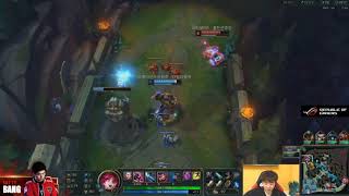 SKT Bang stream Jinx KDA 5111 Sep 21 2018 [upl. by Ethan283]